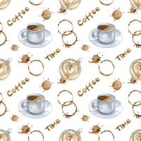 Paper Favourites Watercolor Coffee 12x12 Inch Paper Pack (PF353)